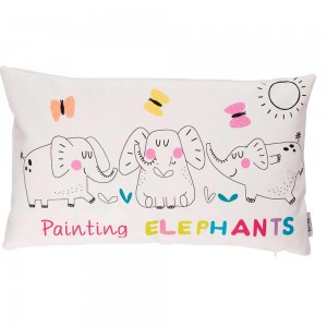 Pack 2 Unidades -  Funda cojín Elefantes 2