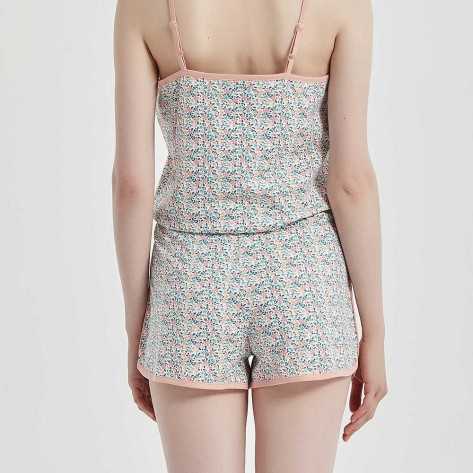 Mono algodón Marina rosa