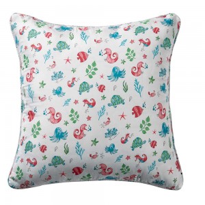 Cojín cuadrante Saes 55x55 - Funda + Relleno 2