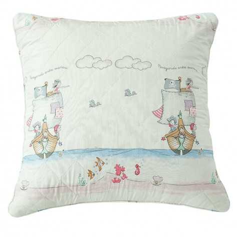 Cojín cuadrante Aslen 55x55 - Funda + Relleno