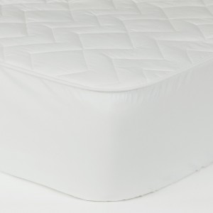 Cubrecolchón acolchado reversible de algodón Oslo