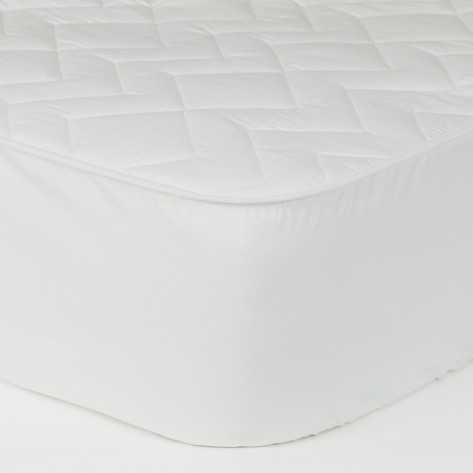 Cubrecolchón acolchado reversible de algodón Oslo