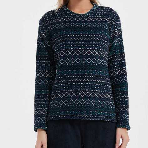 Pijama coral Alejandro azul