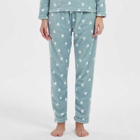 Pijama coral Olga verde tiffany
