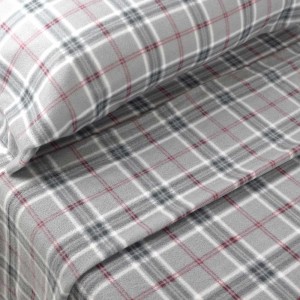 Juego de sábanas pirineo Cuadro Víctor burdeos