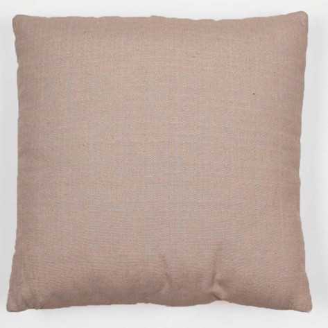 Cojín cuadrante jacquard New Madras beige 45x45 - Funda + Relleno