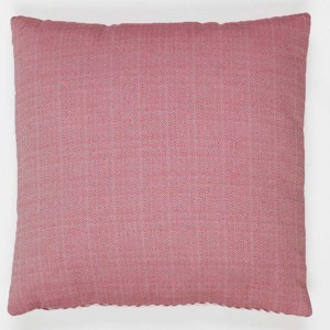 Cojín cuadrante jacquard New Madras rosa 45x45 - Funda + Relleno 2