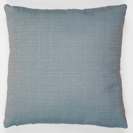 Cojín cuadrante jacquard Feli esmeralda 45x45 - Funda + Relleno