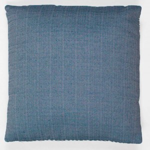 Cojín cuadrante jacquard Feli azul 45x45 - Funda + Relleno 2