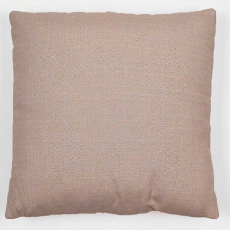 Cojín cuadrante jacquard Feli beige 45x45 - Funda + Relleno