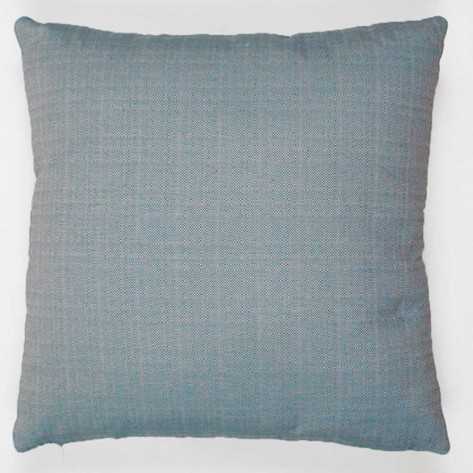 Cojín cuadrante jacquard Filing esmeralda 45x45 - Funda + Relleno