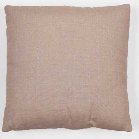 Cojín cuadrante jacquard Filing beige 45x45 - Funda + Relleno