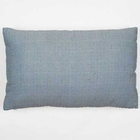 Cojín rectangular 30x50 jacquard New Madras esmeralda - Funda + Relleno