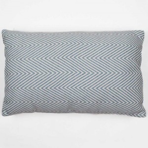 Cojín rectangular 30x50 jacquard Feli esmeralda - Funda + Relleno