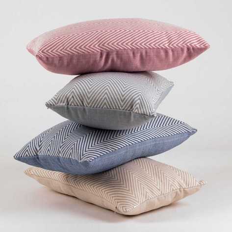 Cojín rectangular 30x50 jacquard Feli esmeralda - Funda + Relleno