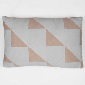 Cojín rectangular 30x50 jacquard Filing beige - Funda+ Relleno