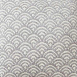 Cojin Jacquard Chenilla Sol Gris Perla 45X45