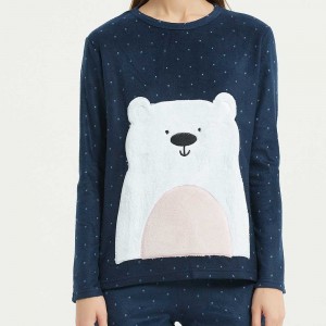 Pijama polar Osito azul 2