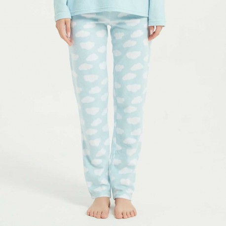 Pijama polar Nube celeste