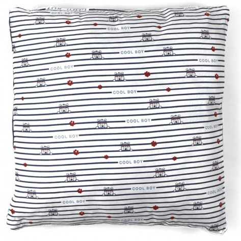 Cojín cuadrante Toby 55x55 - Funda + Relleno