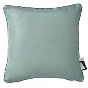 Cojín cuadrante jacquard chenilla Ornamental verde 45x45 - funda + relleno 2