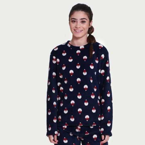 Pijama coral Santa Claus