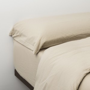 Funda nórdica algodón orgánico oliva