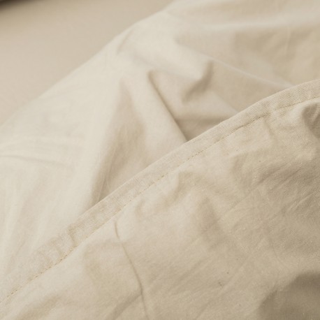 Funda nórdica algodón orgánico oliva