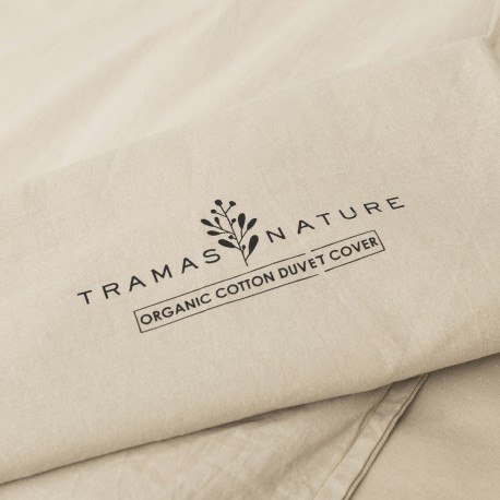 Funda nórdica algodón orgánico oliva