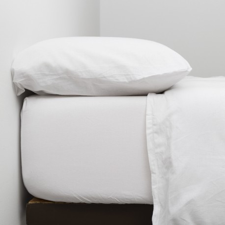 Funda nórdica algodón orgánico blanco
