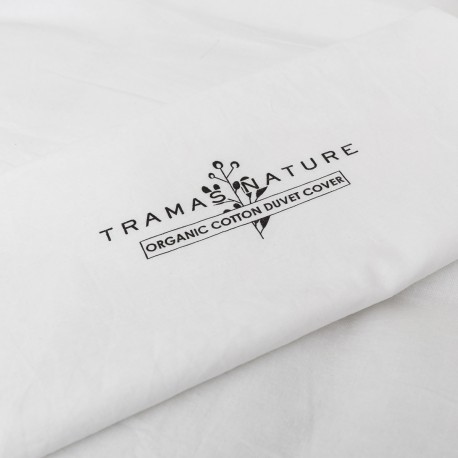 Funda nórdica algodón orgánico blanco