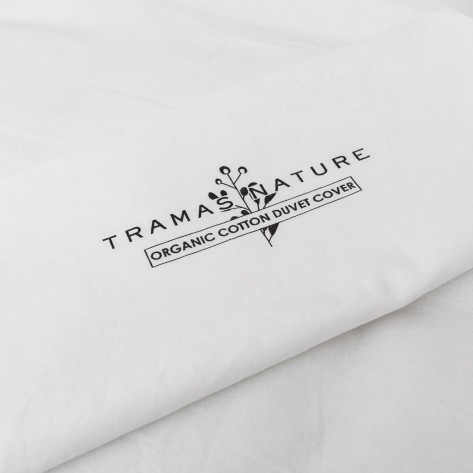 Funda nórdica algodón orgánico blanco