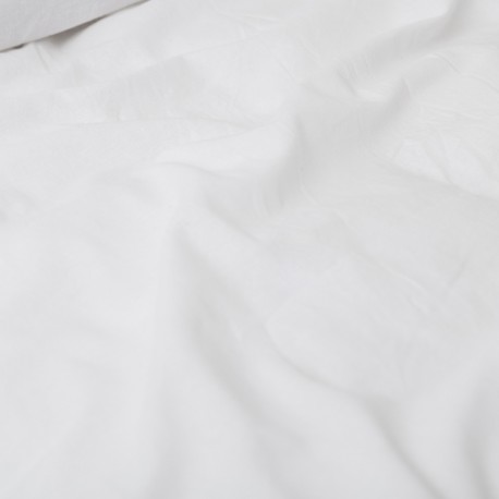 Funda nórdica algodón orgánico blanco