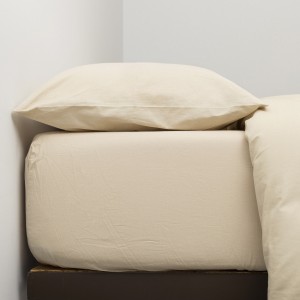Funda nórdica algodón orgánico beige 2