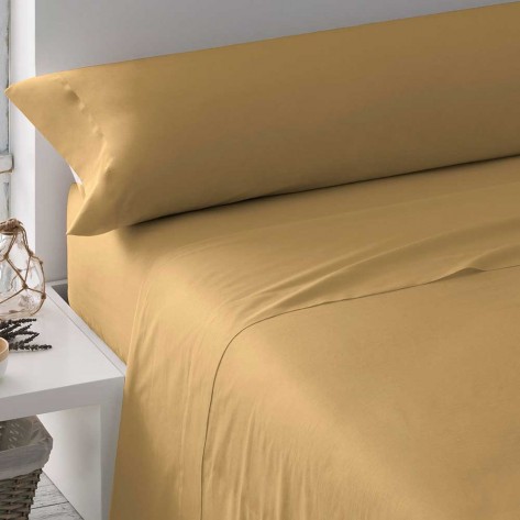 Juego de sábanas algodón Percal lisa