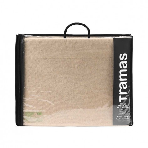 Juego de sábanas franela lisa