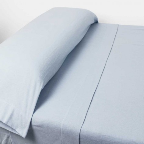 Juego de sábanas franela lisa