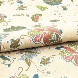 Juego de sábanas algodón María verde cacería 2