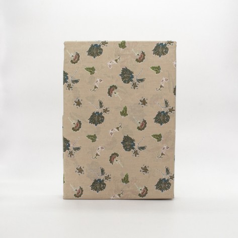 Juego de sábanas algodón María verde cacería