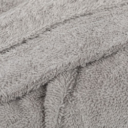 Albornoz capucha perla 450gr Unisex