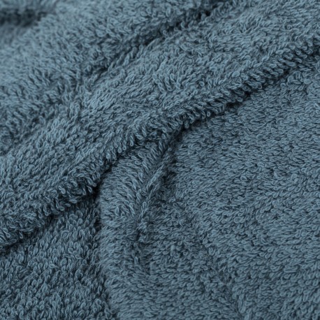 Albornoz capucha verde menta 450gr Unisex