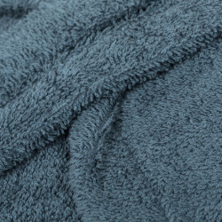 Albornoz capucha verde menta 450gr Unisex