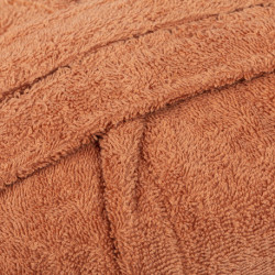 Albornoz capucha mandarina 450gr Unisex