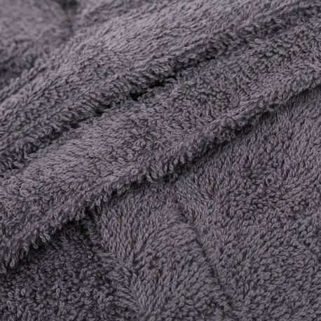 Albornoz capucha marengo 450gr Unisex