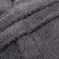 Albornoz capucha marengo 450gr Unisex