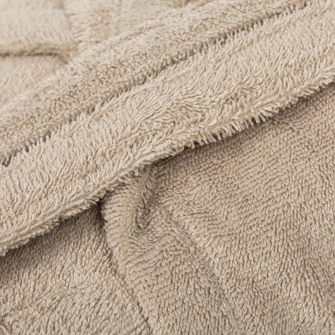 Albornoz liso arena 450gr Niños