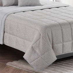 Colcha jacquard chenilla Elvira perla - 120gr