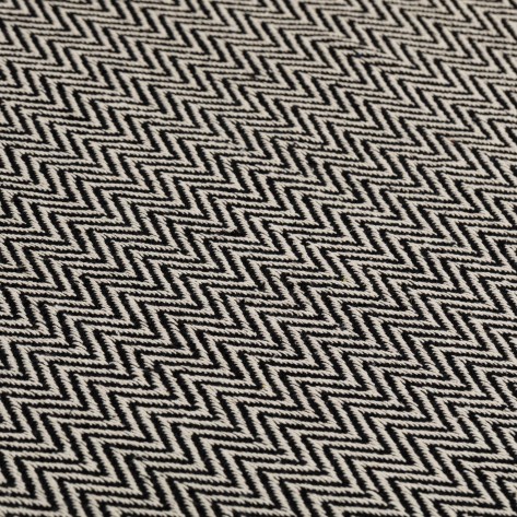 Plaid algodón Maxina negro