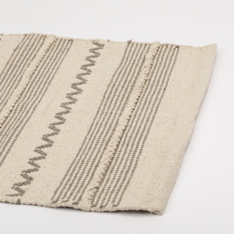 Alfombra algodón Portugues arena