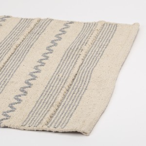 Alfombra algodón Portugues gris 2